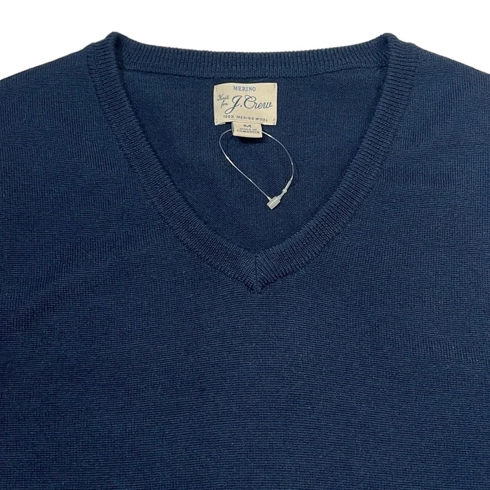 J. Crew Merino Wool V-Neck Sweater